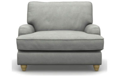 Heart of House Adeline Fabric Chair - Grey